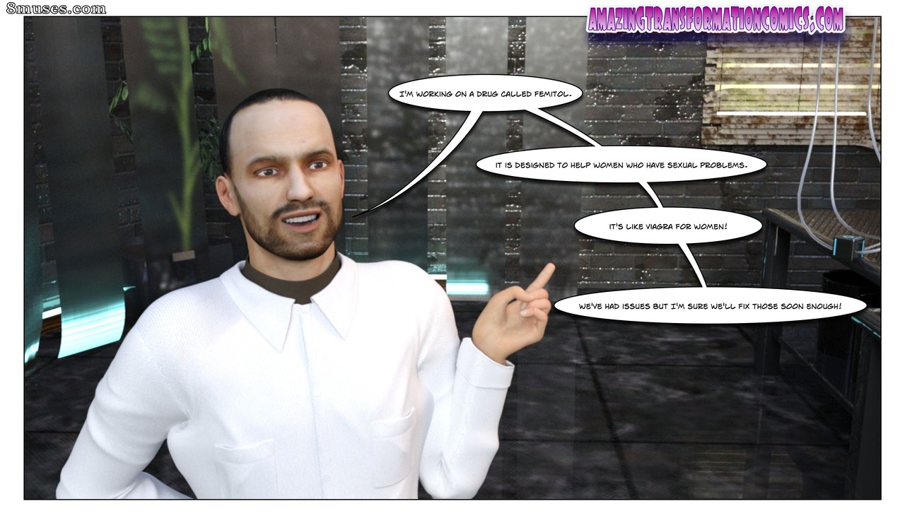 Amazing Transformation Comics - Better Living Through Femistry! - Page 9