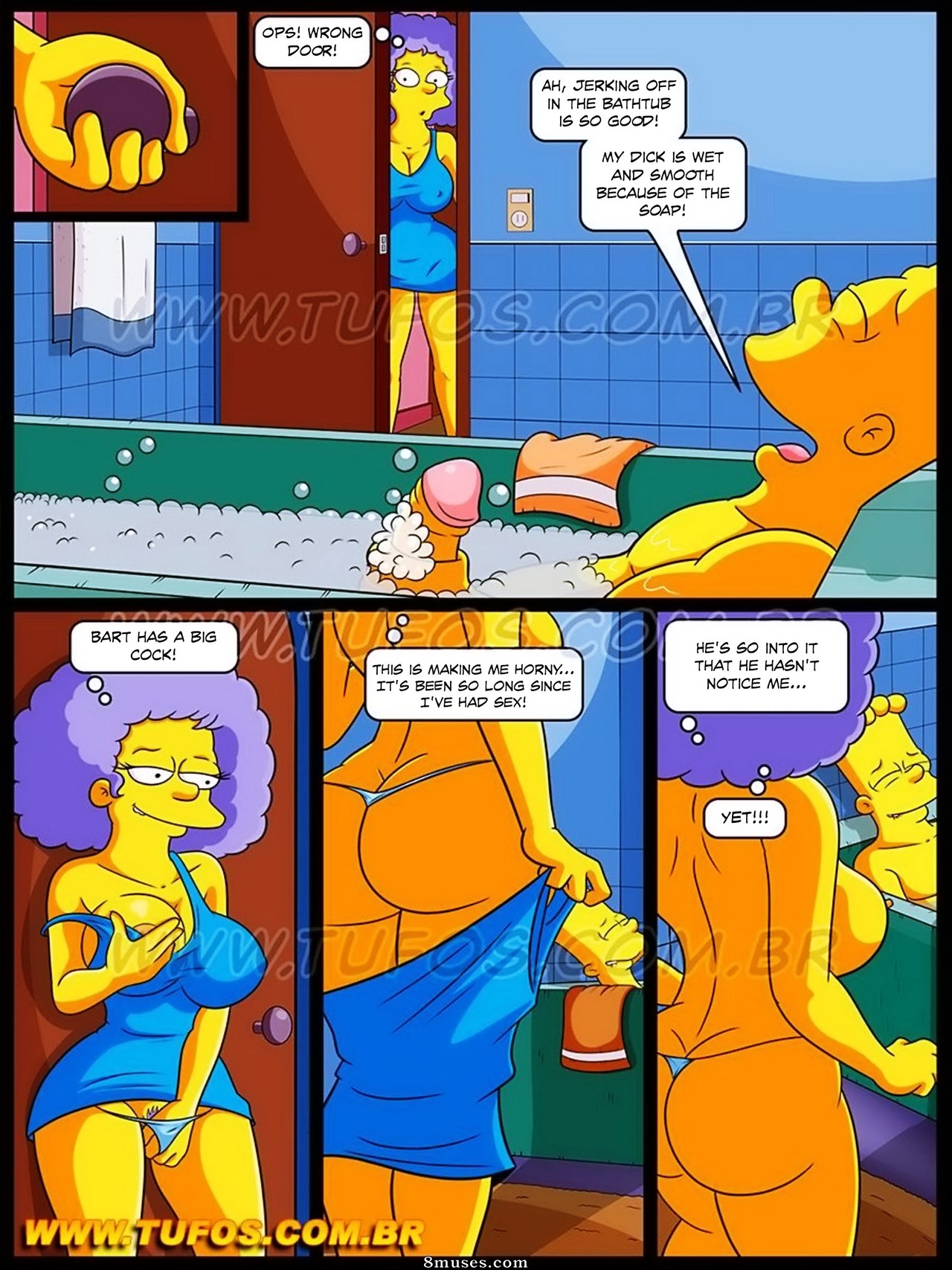 OS Simptoons - English - Issue 08 - In the Bathtub with my Aunts - Page 4