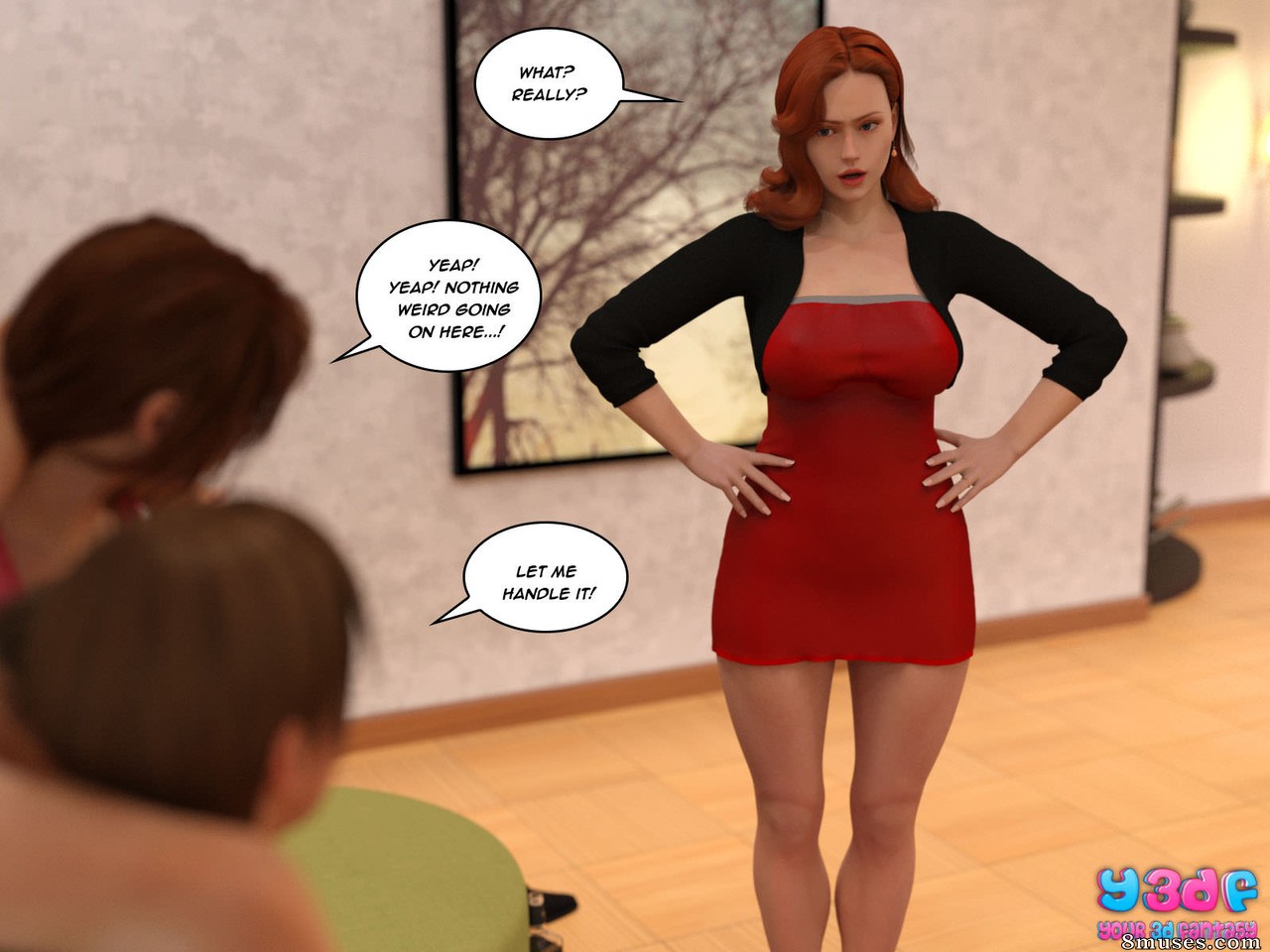 Page 22 | Y3DF-Your3DFantasy_com-ComicsBad-BossIssue-3 | 8muses - Sex  Comics