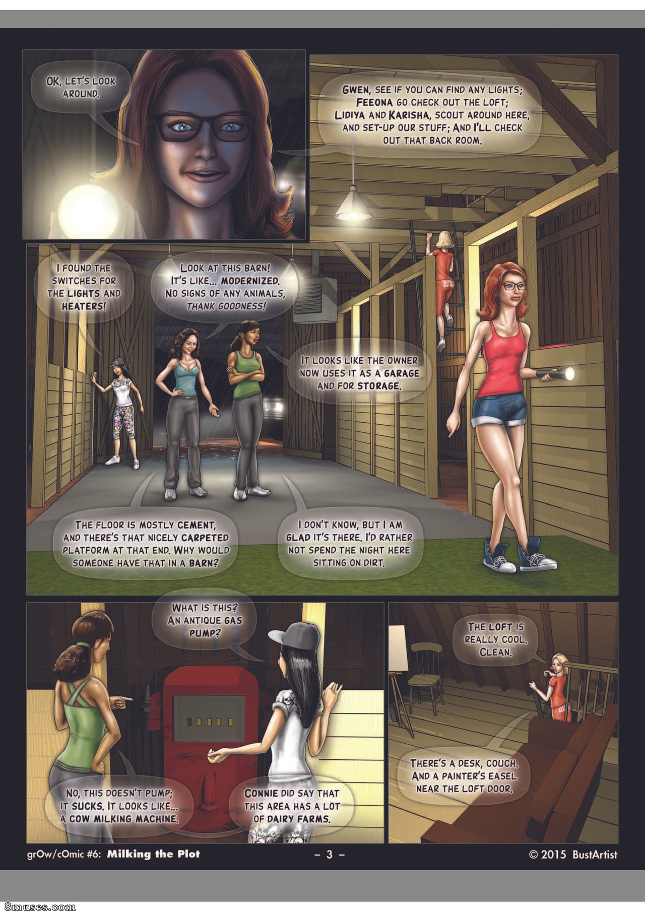 Volume 6 - Ordenhando a trama - Edição 1 - MacGuffin - Página 5