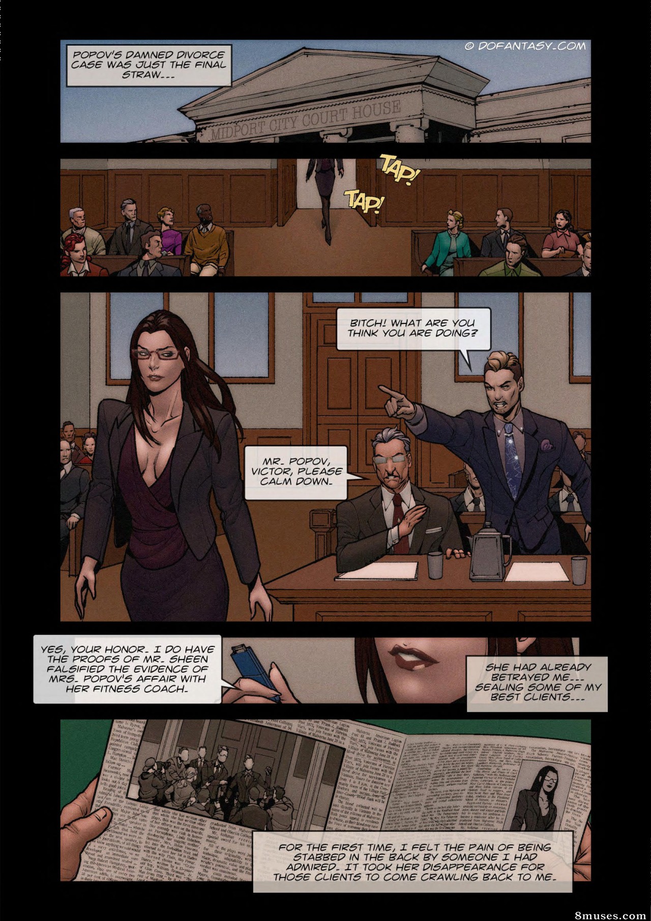 Page 5 |  Fansadox-Comics/501-600/Fansadox-546-Kitty-Hand-Objection-Overruled-2 |  8muses - Sex Comics