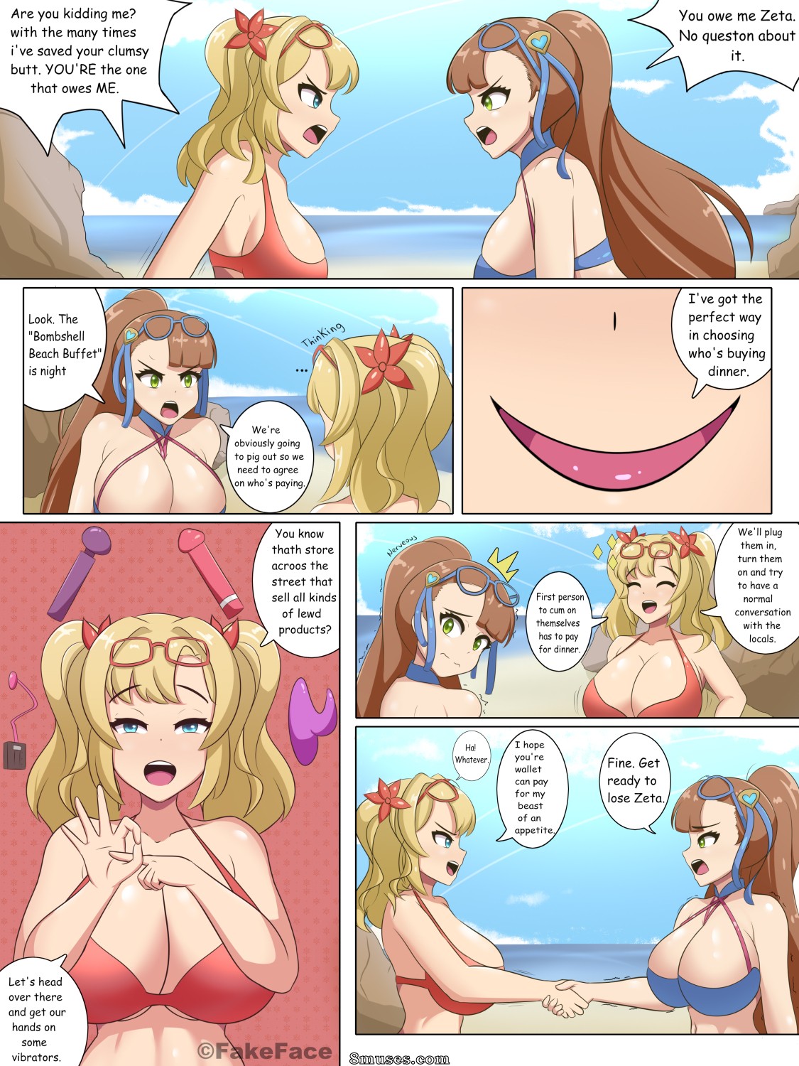 Fake Face - Beatrice y Zeta - Page 1