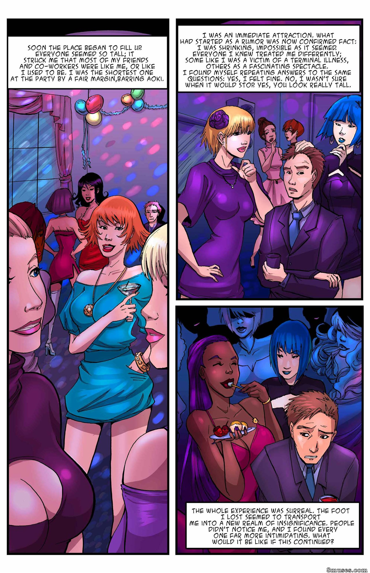 Giantess Club Comics - Uma nova vida - Página 15