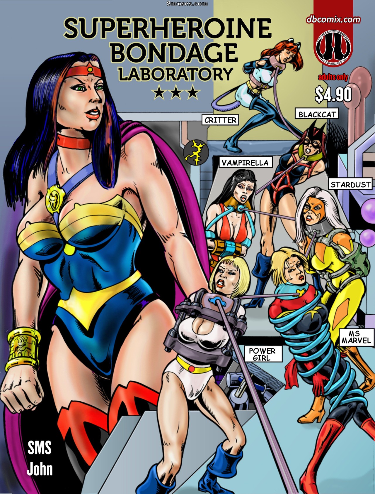 Superheroine Bondage Laboratory - Issue 1 - Page 1