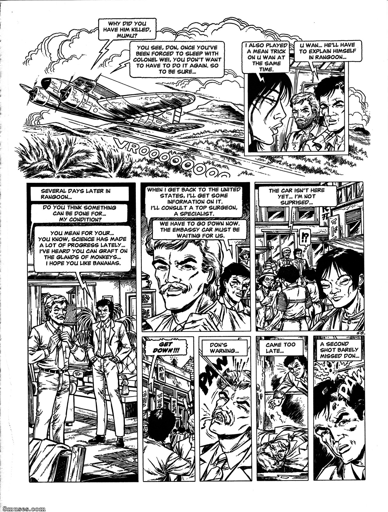 Classic Comics Collection - Noches calientes en Rangún - Página 66