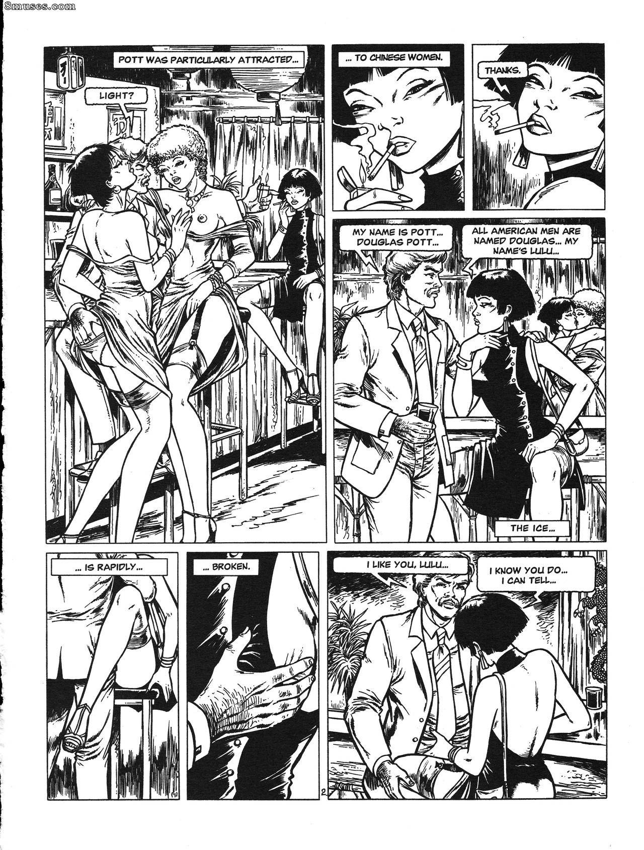 Classic Comics Collection - Noites quentes em Rangum - Página 8