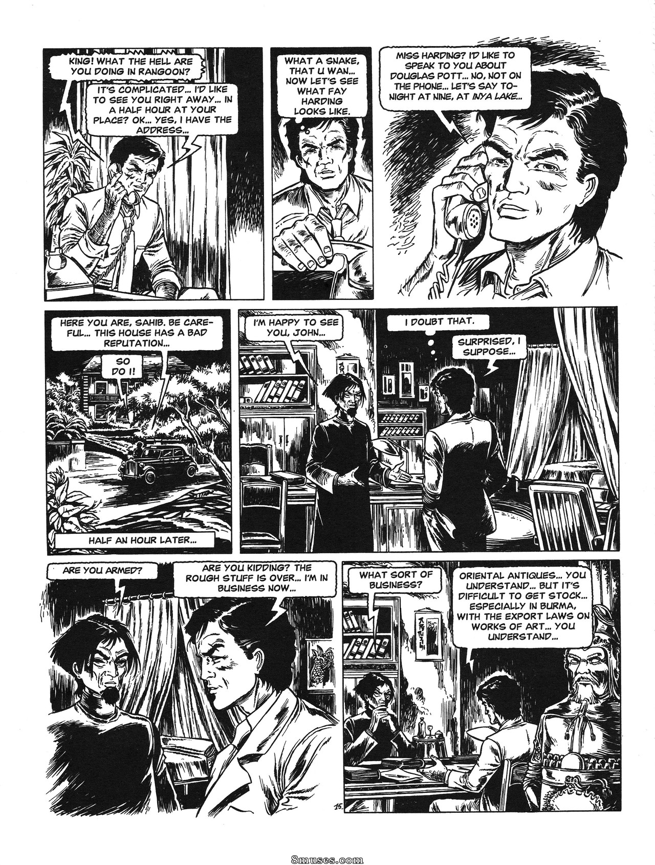Classic Comics Collection - Noches calientes en Rangún - Página 21