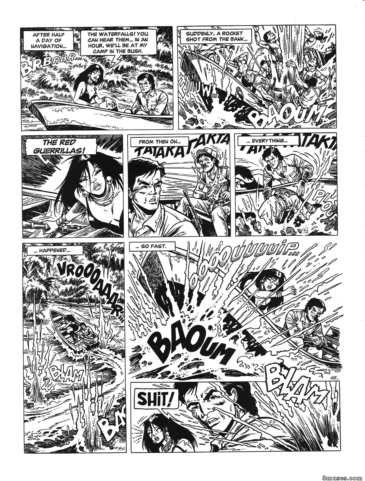 Classic Comics Collection - Noches calientes en Rangún - Página 53