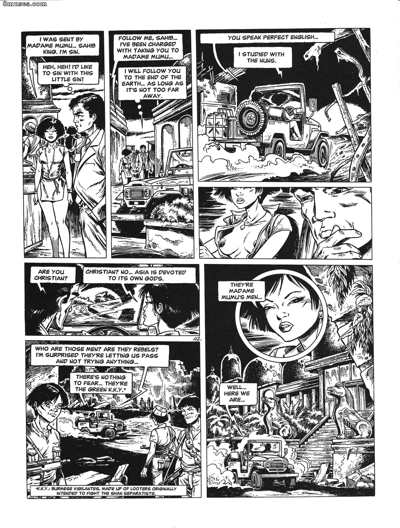 Classic Comics Collection - Noches calientes en Rangún - Página 49