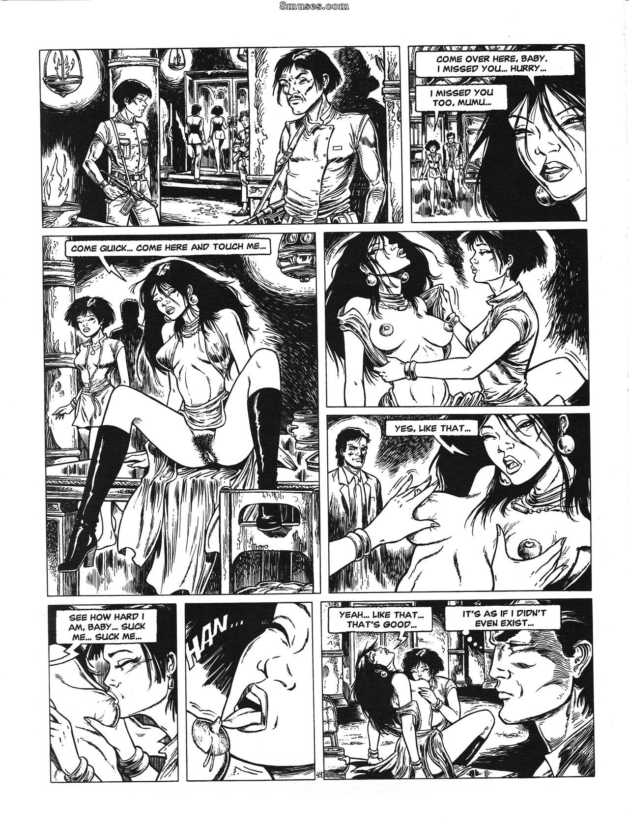 Classic Comics Collection - रंगून में गर्म रातें - पेज 51