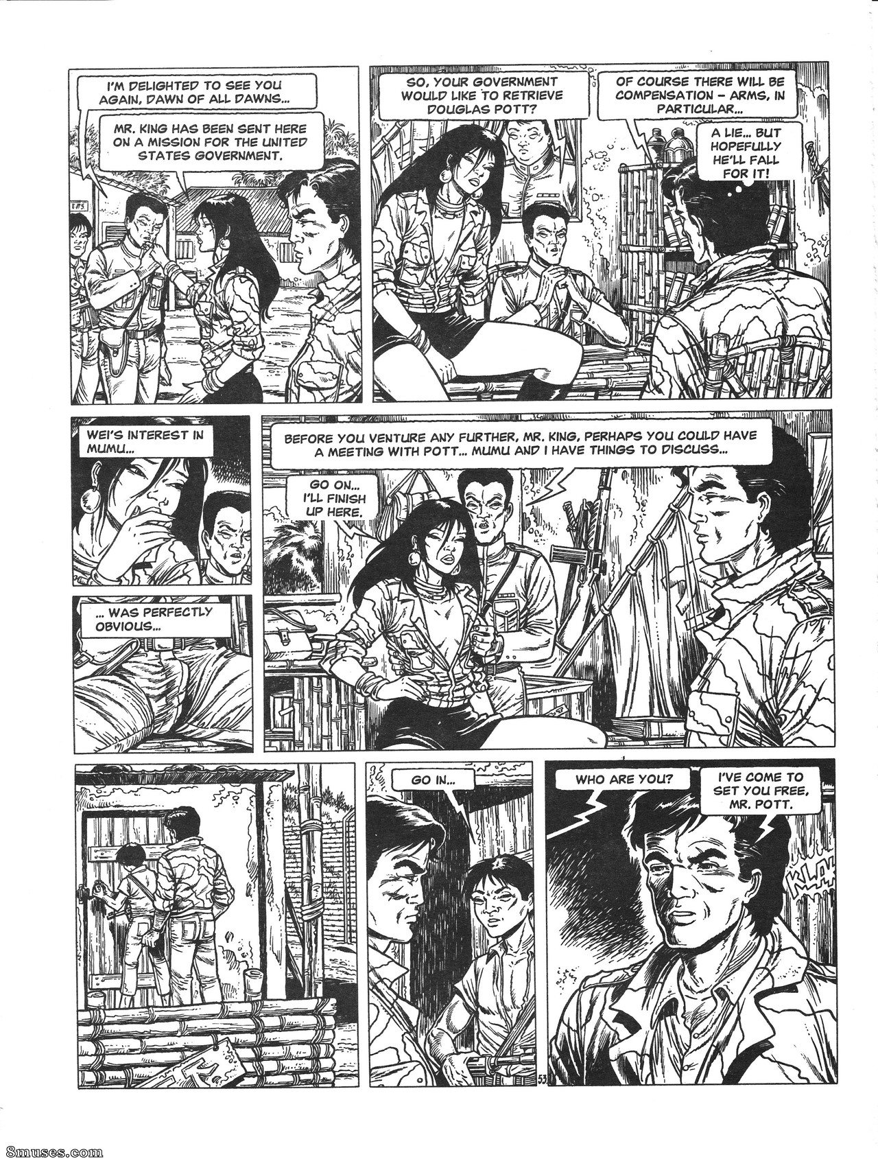 Classic Comics Collection - Noches calientes en Rangún - Página 61