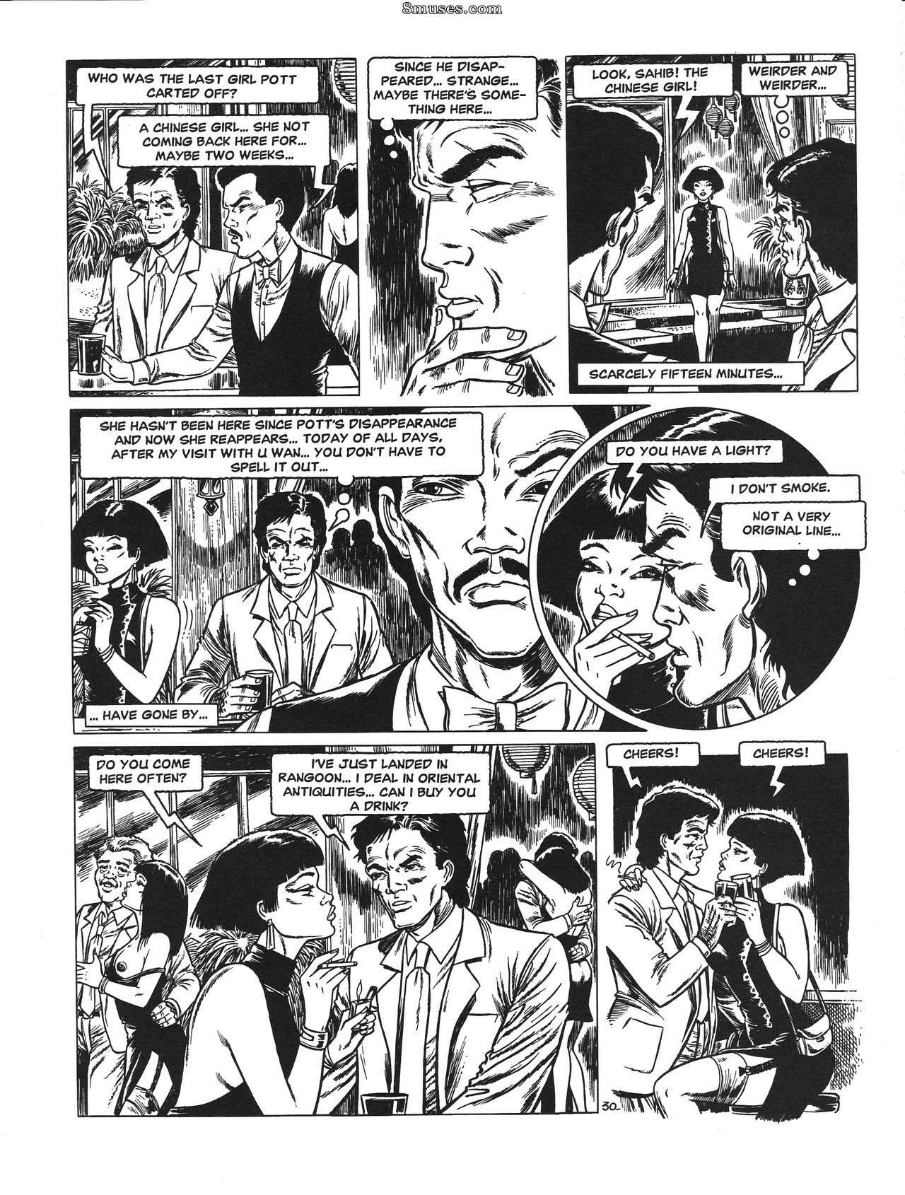 Classic Comics Collection - Noches calientes en Rangún - Página 37