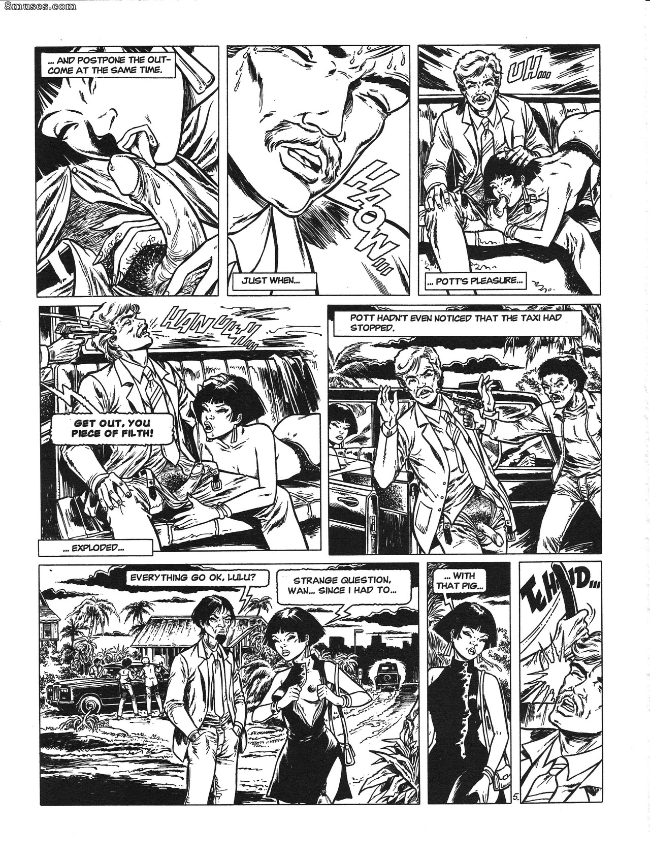 Classic Comics Collection - Noches calientes en Rangún - Página 11