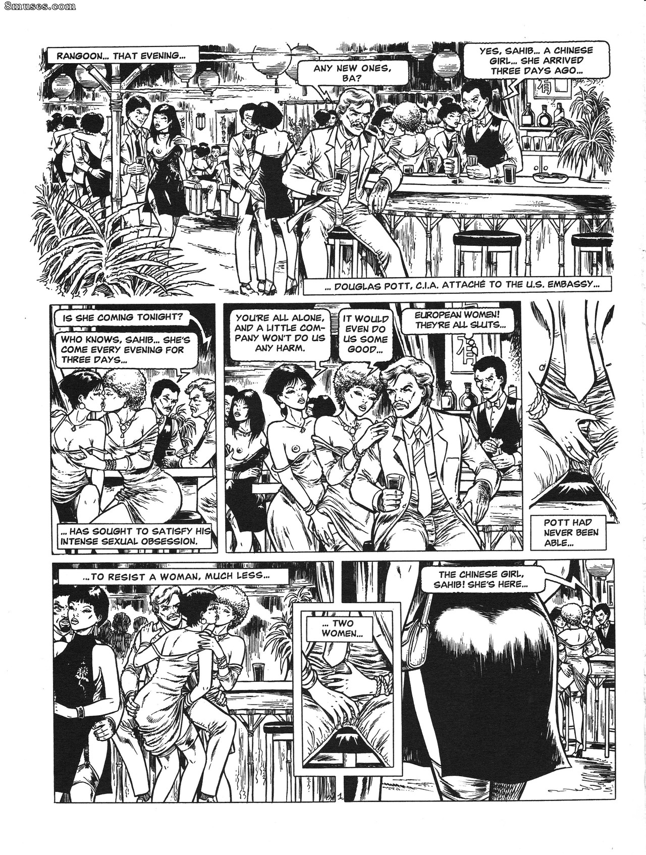 Classic Comics Collection - Noites quentes em Rangum - Página 7