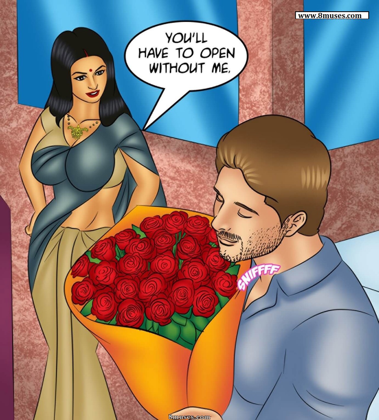 Kirtu.com Comics - Savita Bhabhi - Episode 111 - Valentine's Delight - Page 57