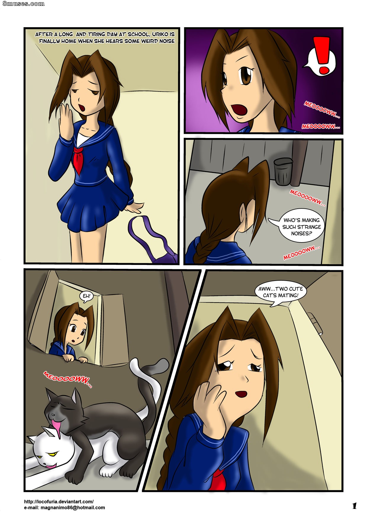 Locofuria Comics - Urikos Wet Dreams - Page 4