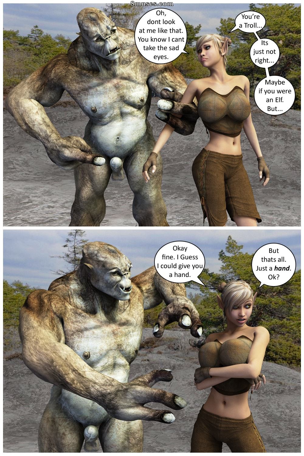 Spike3D - An Elf and Her Troll - Page 4