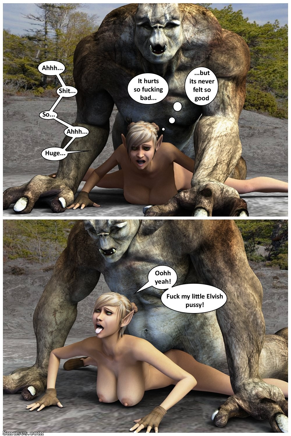 Spike3D - An Elf and Her Troll - Page 20