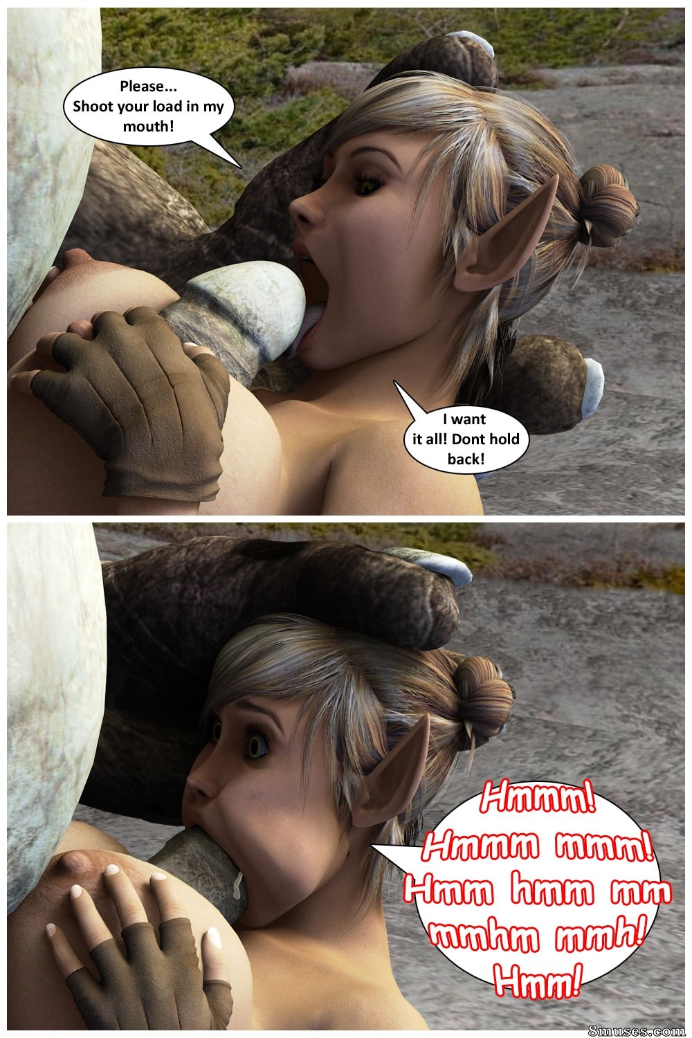 Spike3D - An Elf and Her Troll - Page 11
