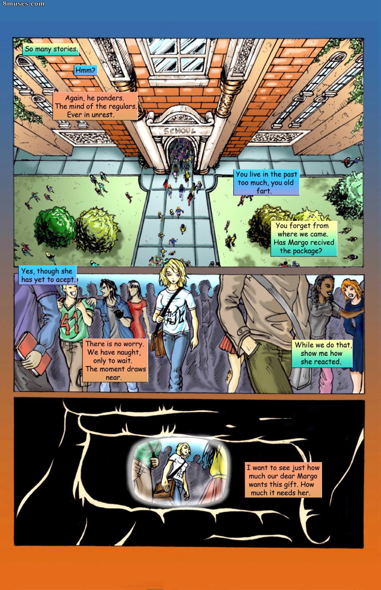 Giantess Club Comics - Matrícula de Margo - Página 3