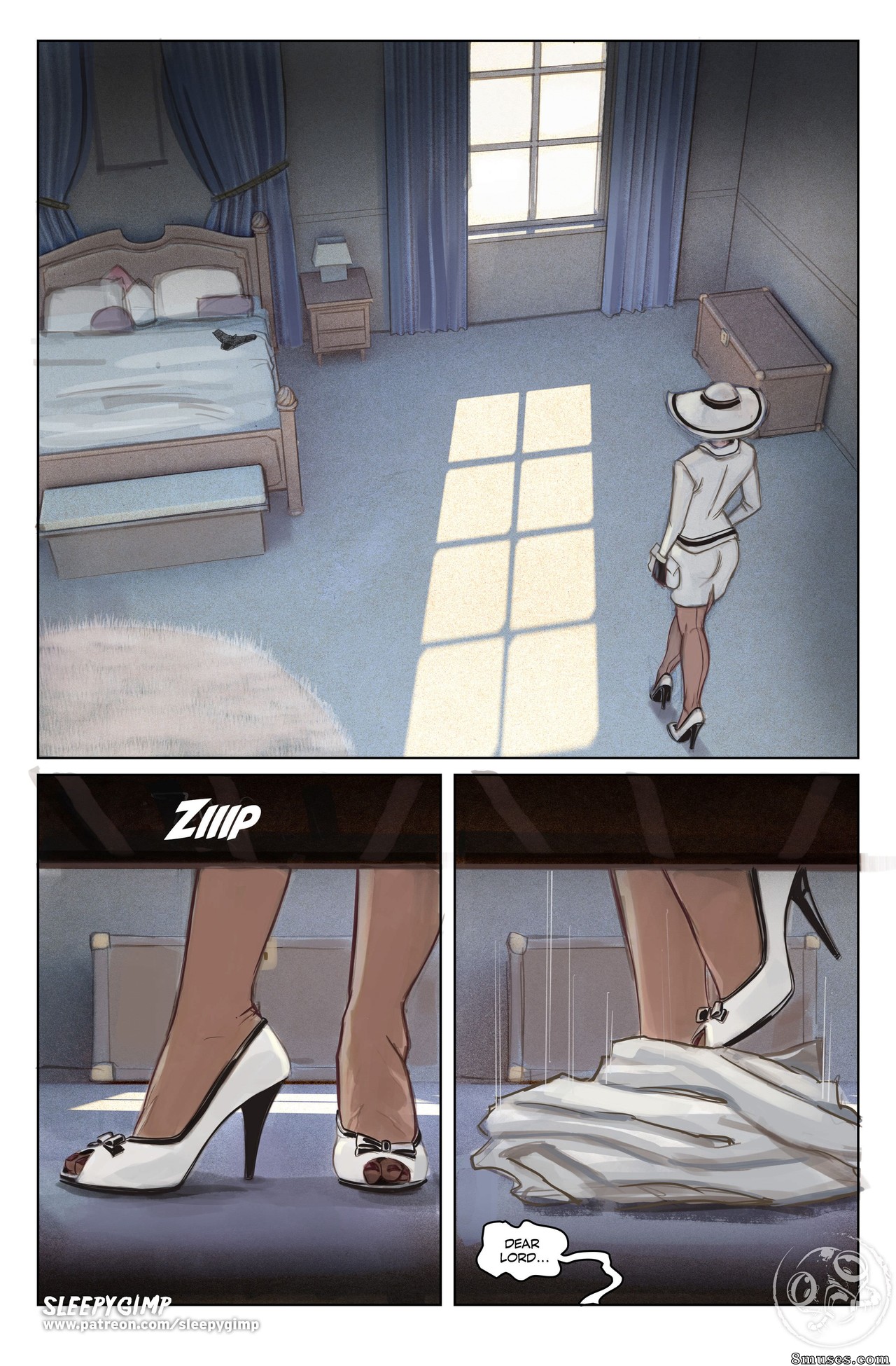 Lady and Bellhop - Nylons - Page 2