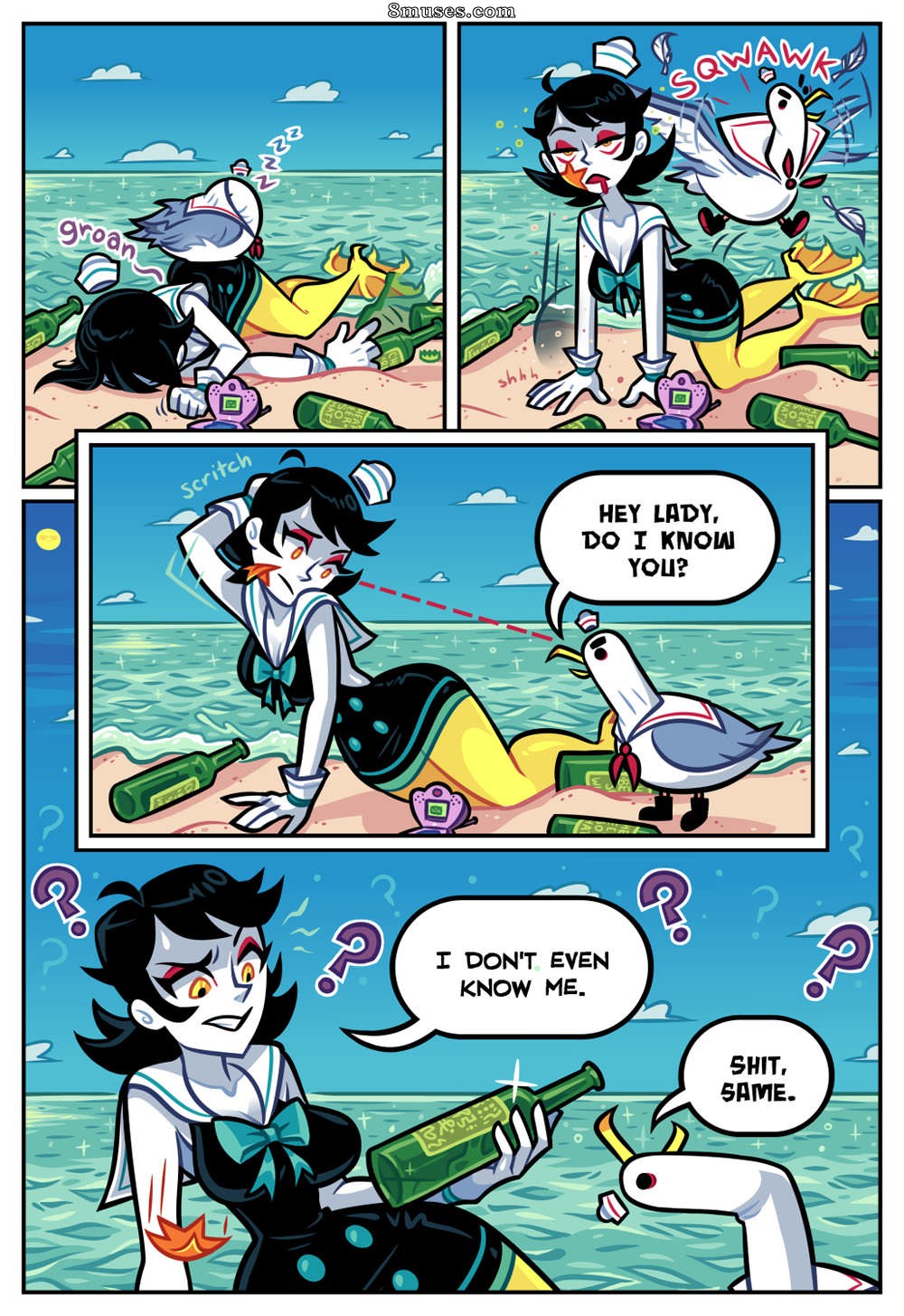 Slipshine Comics - Gaivotas crédulas - Página 3