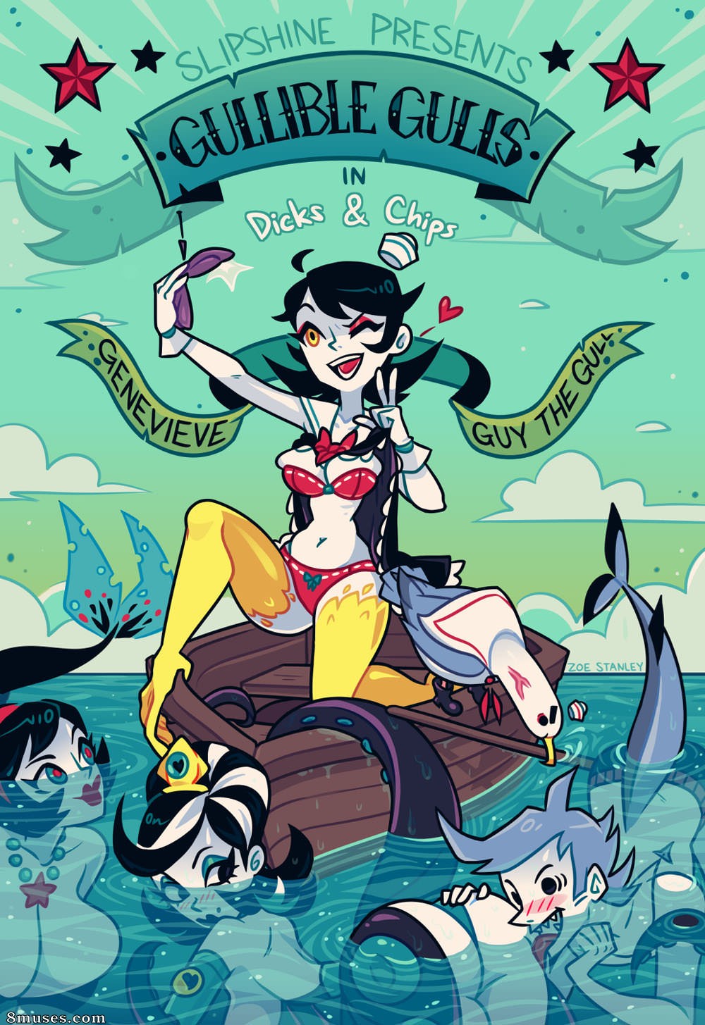 Slipshine Comics - Gaivotas crédulas - Página 1
