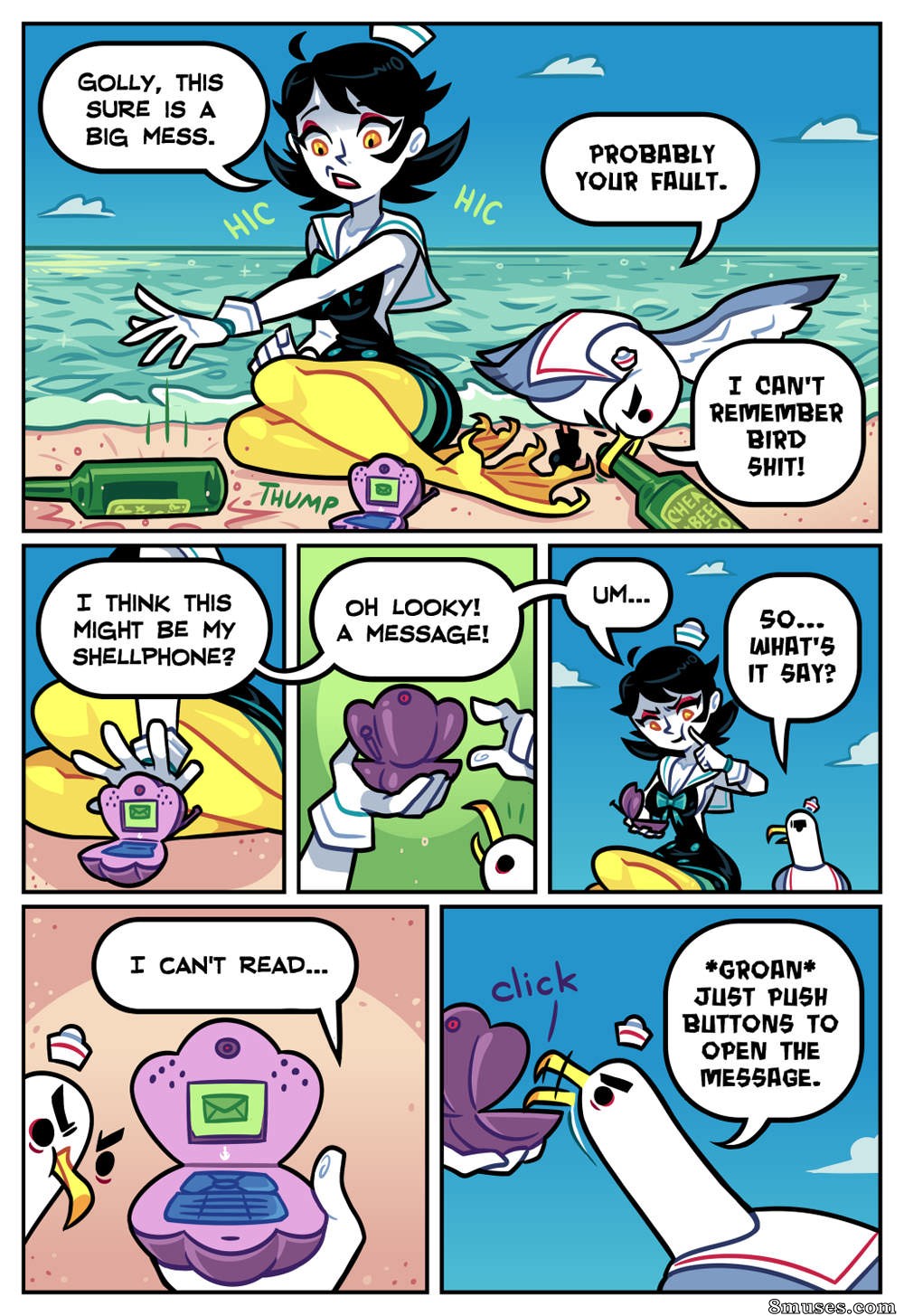 Slipshine Comics - Gaivotas crédulas - Página 4