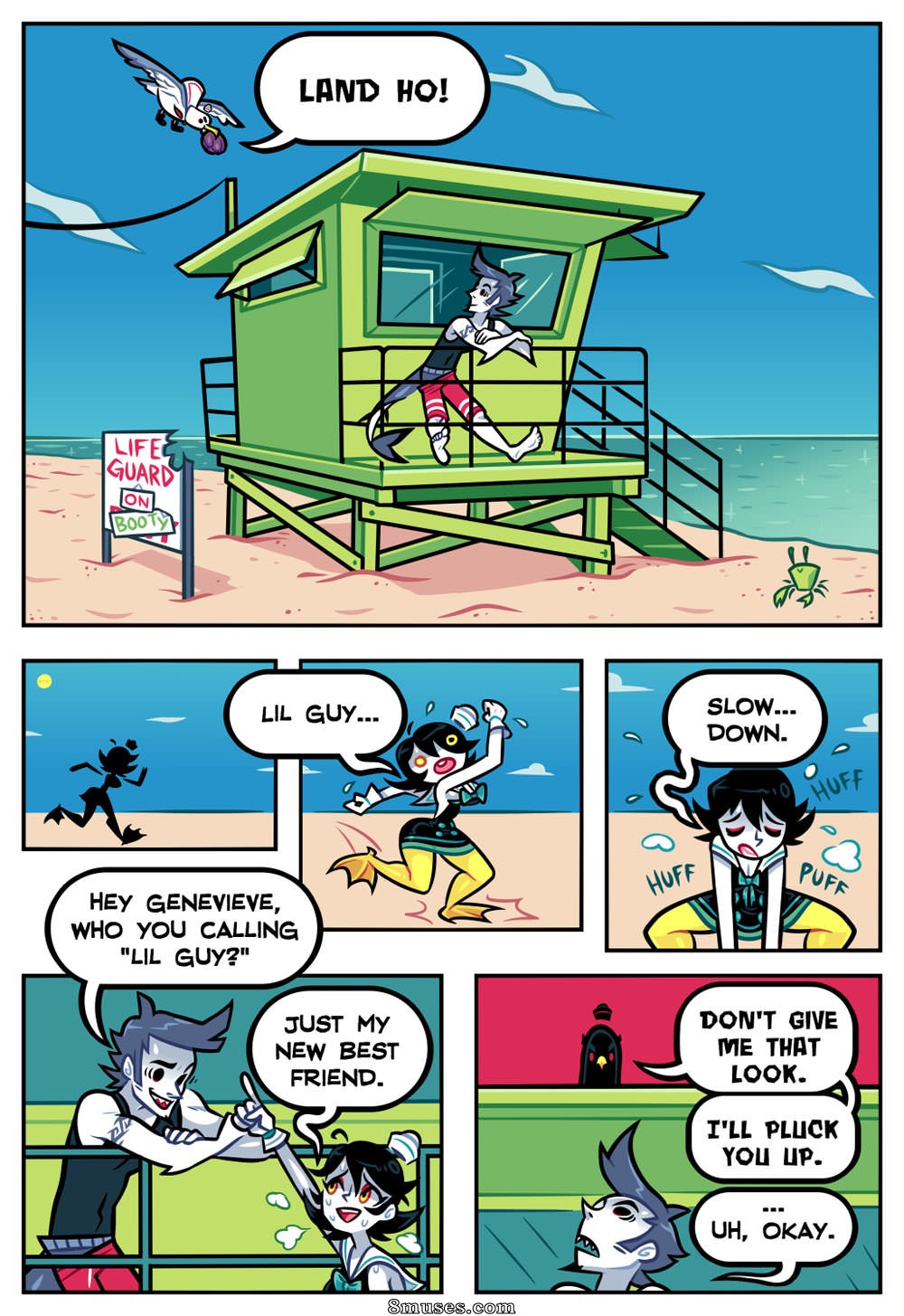 Slipshine Comics - Gaviotas crédulas - Página 8