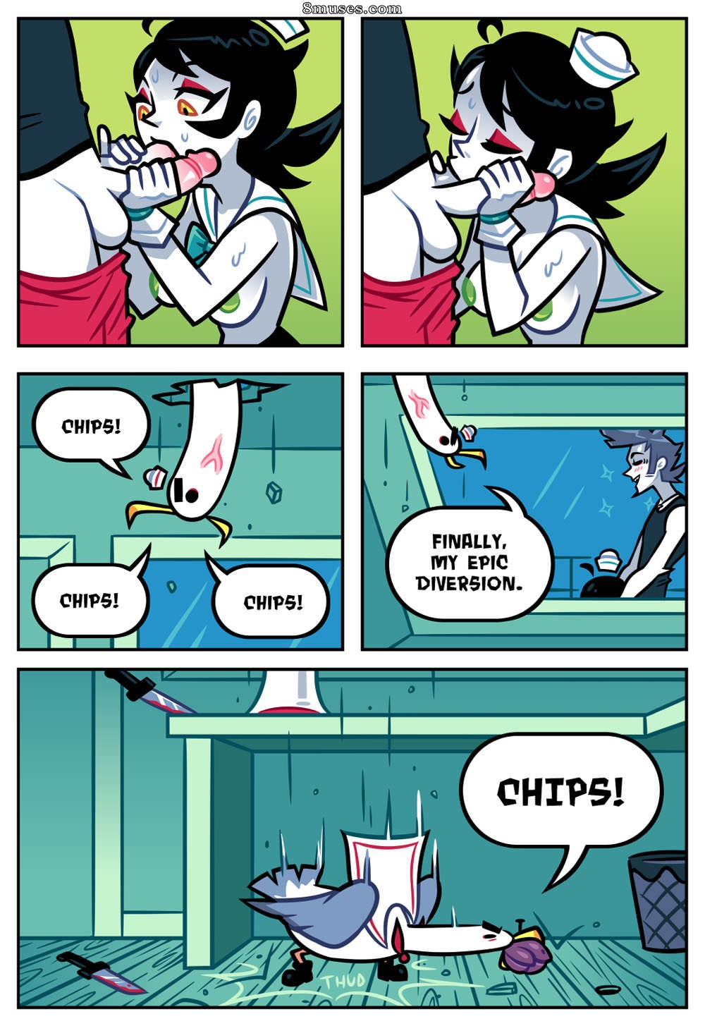 Slipshine Comics - Gaviotas crédulas - Página 12