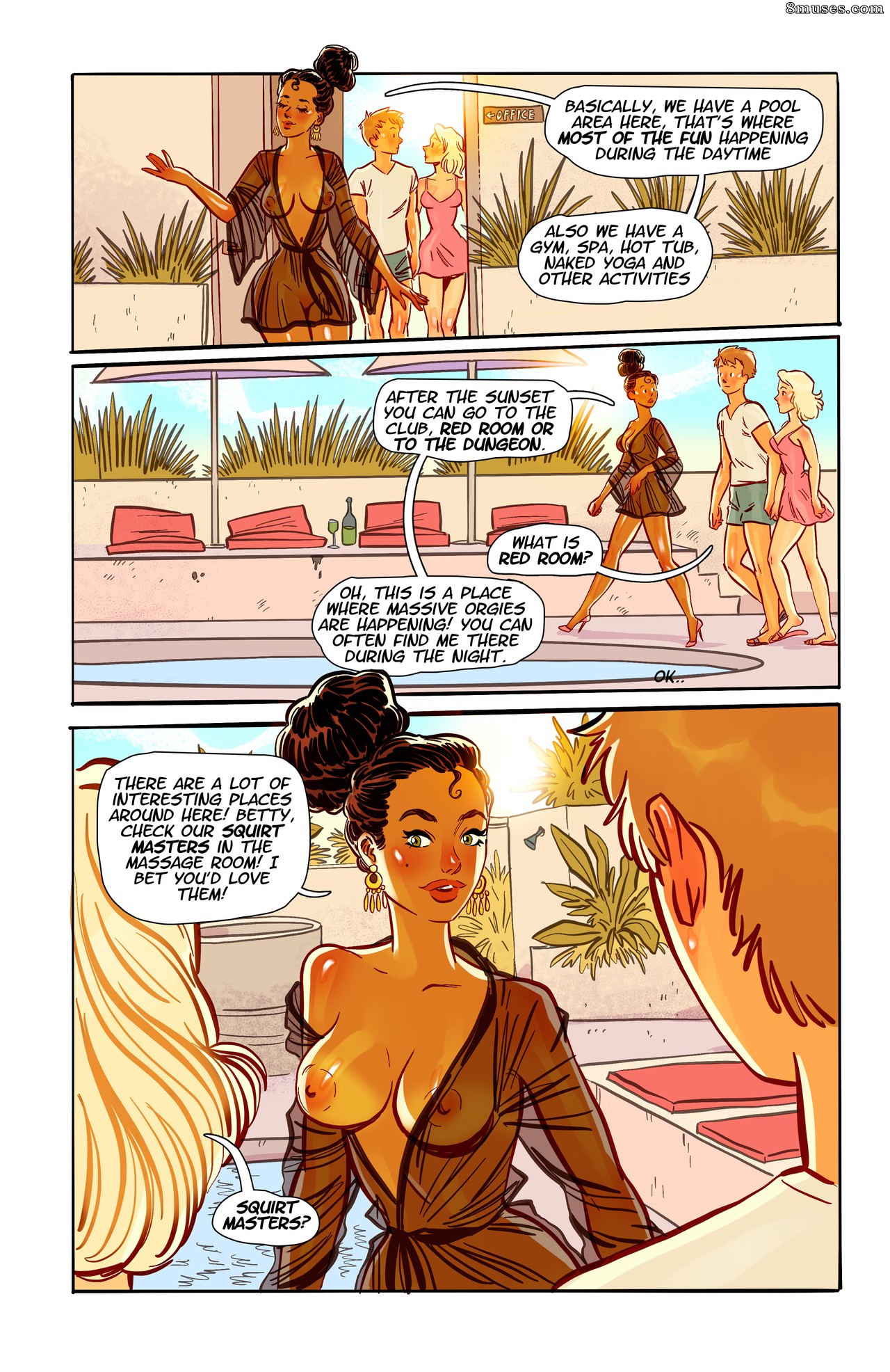 Page 6 | Various-Authors/Andrew-Tarusov/Swinging-Island/Issue-2 | 8muses -  Sex Comics