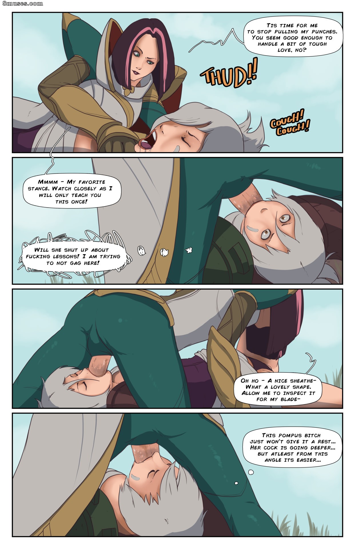 Zaunderground Comics - Riven e Fiora - Página 4