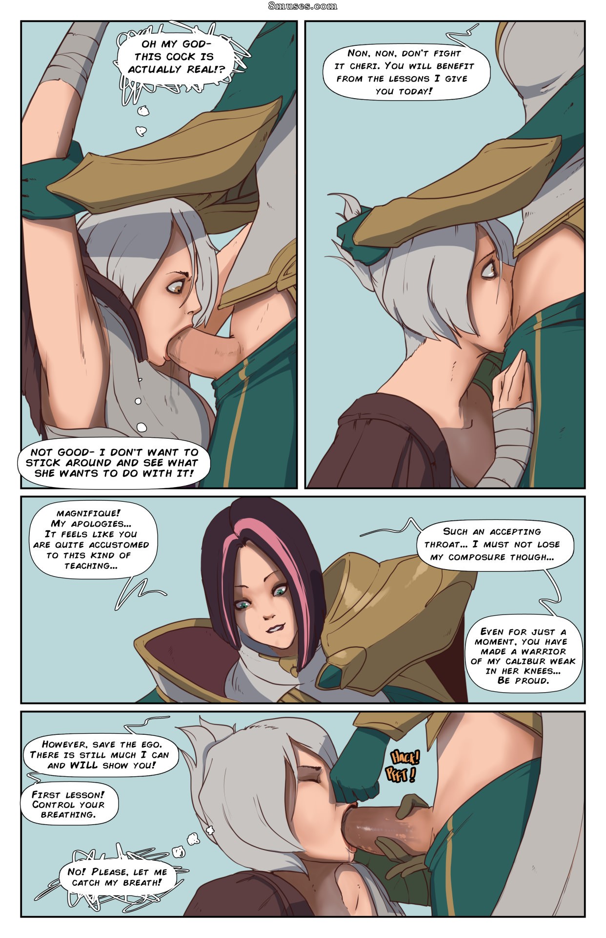 Zaunderground Comics - Riven and Fiora - Page 5