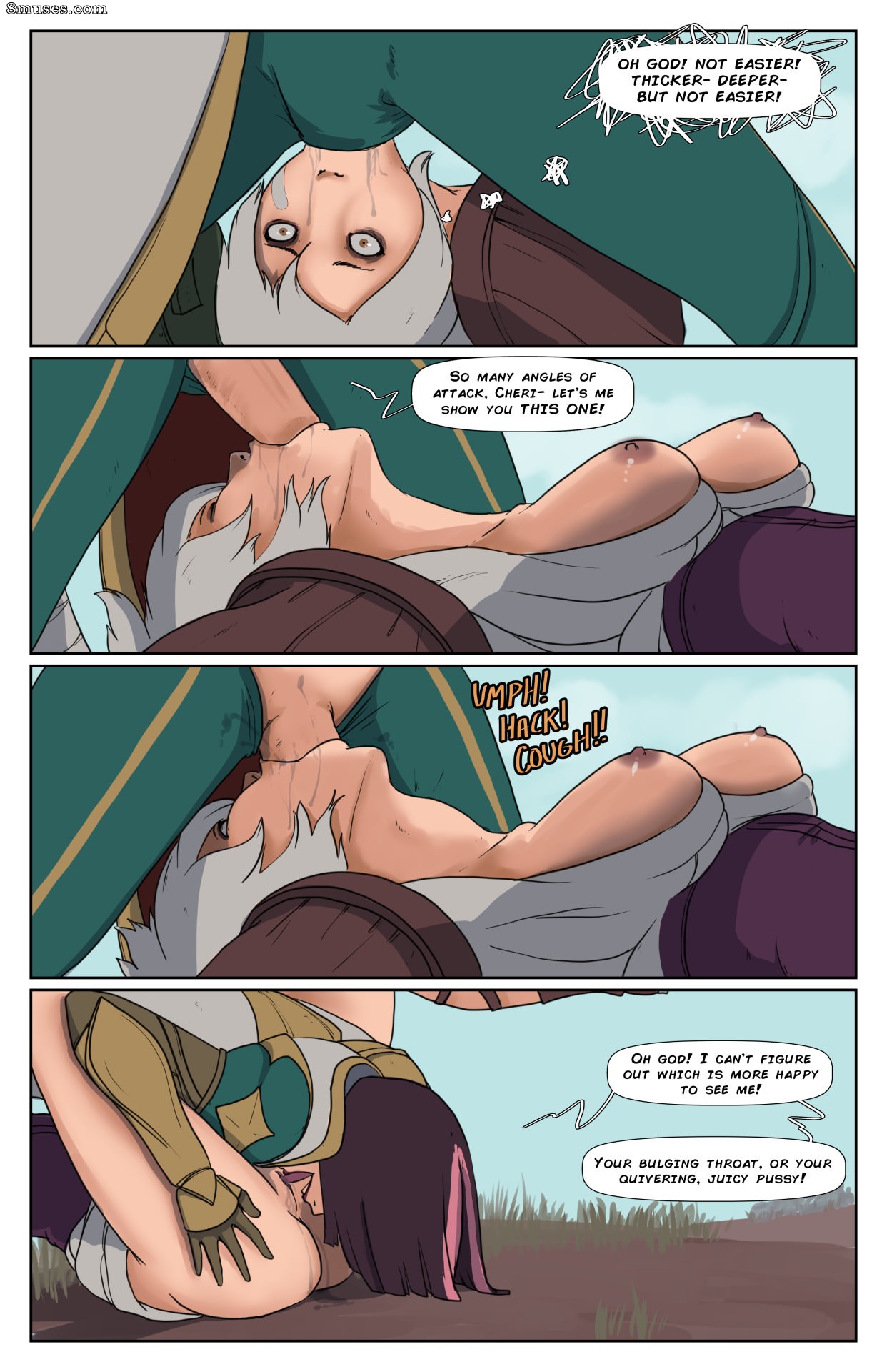 Zaunderground Comics - Riven e Fiora - Página 3