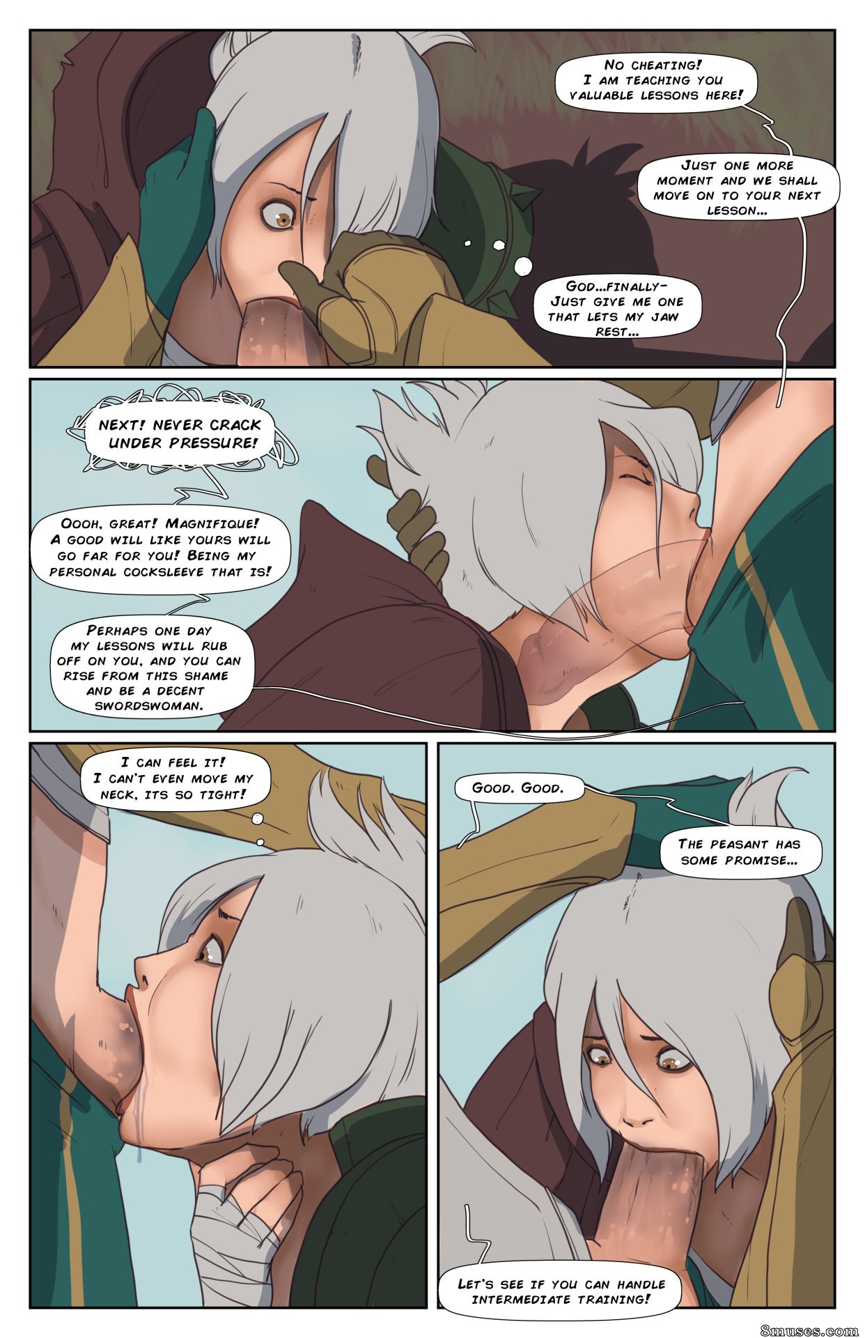 Zaunderground Comics - Riven e Fiora - Página 6