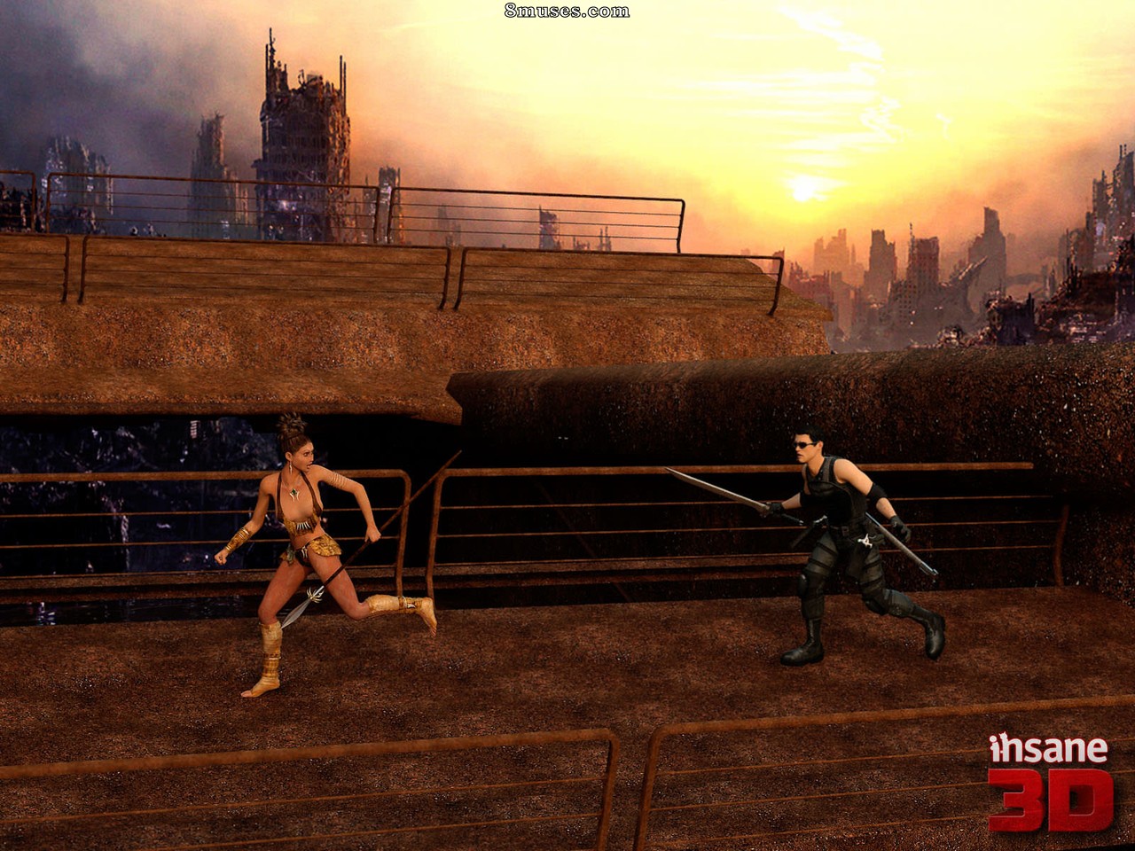 Insane3D - Hot Wildling Trapped - Page 1