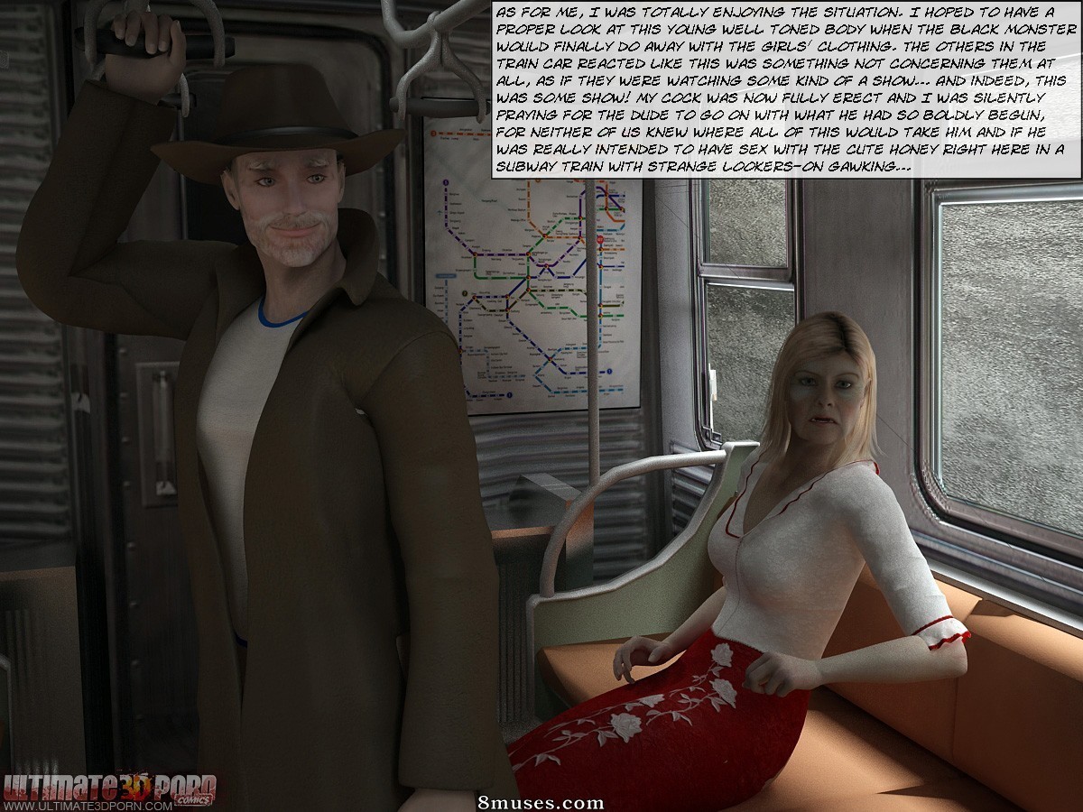 Ultimate3DPorn Comics - Sex In Subway - Page 12