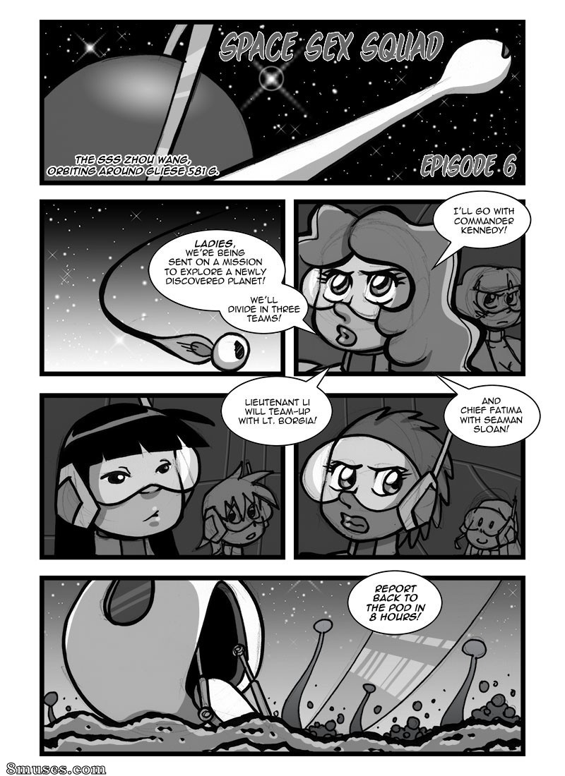 Space Sex Squad - Issue 6 - Page 1