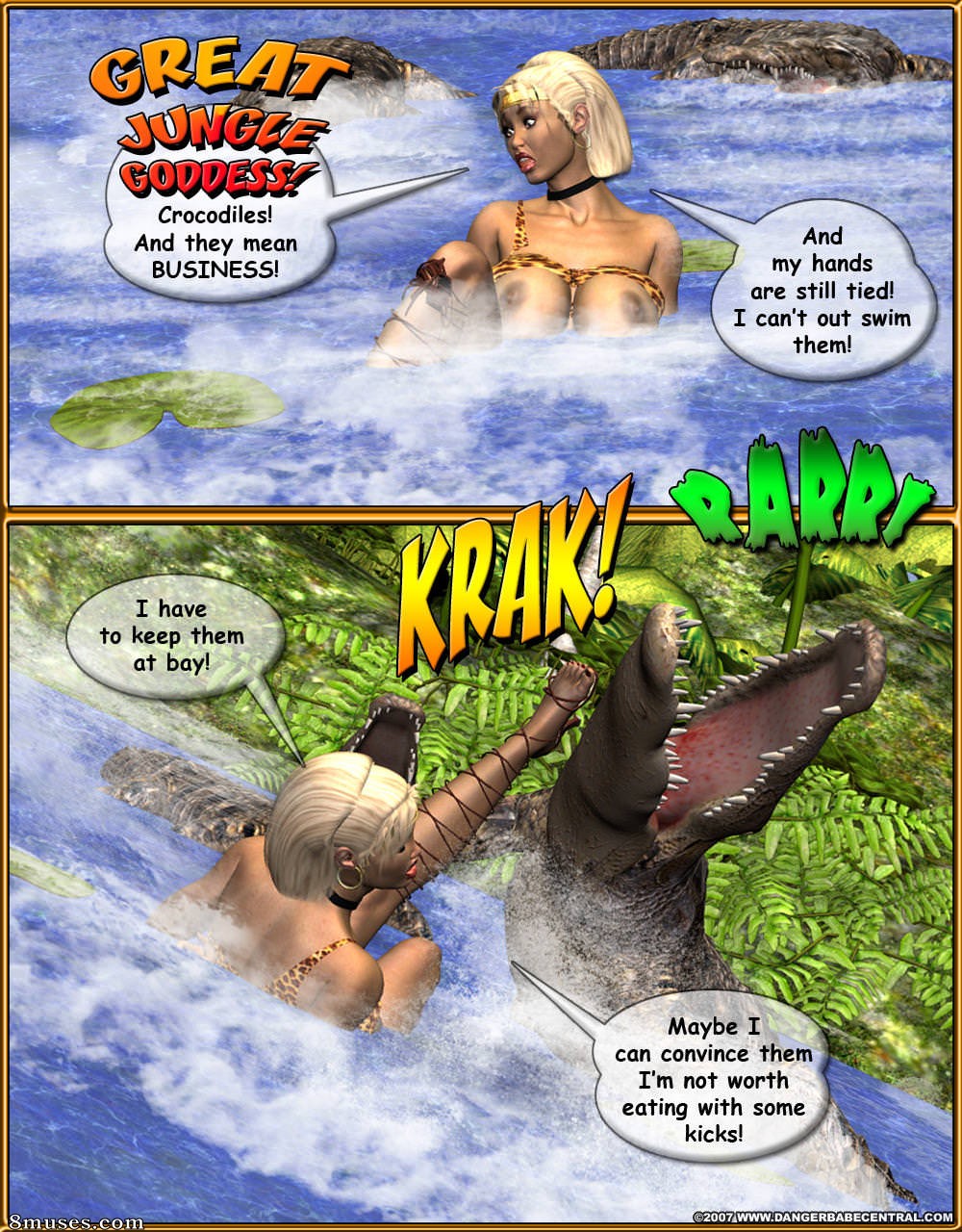 3D - Jungle Tales - Perils of the Lost Treasure - Page 30