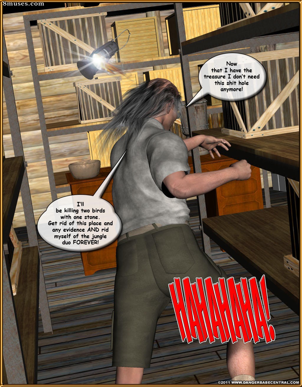 3D - Jungle Tales - Perils of the Lost Treasure - Page 159