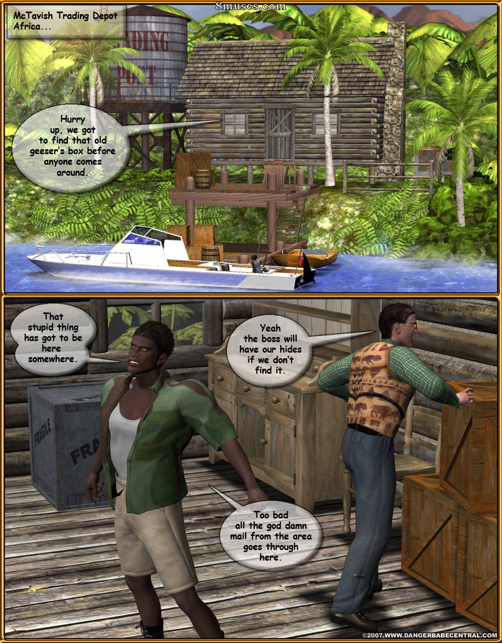 3D - Jungle Tales - Perils of the Lost Treasure - Page 2