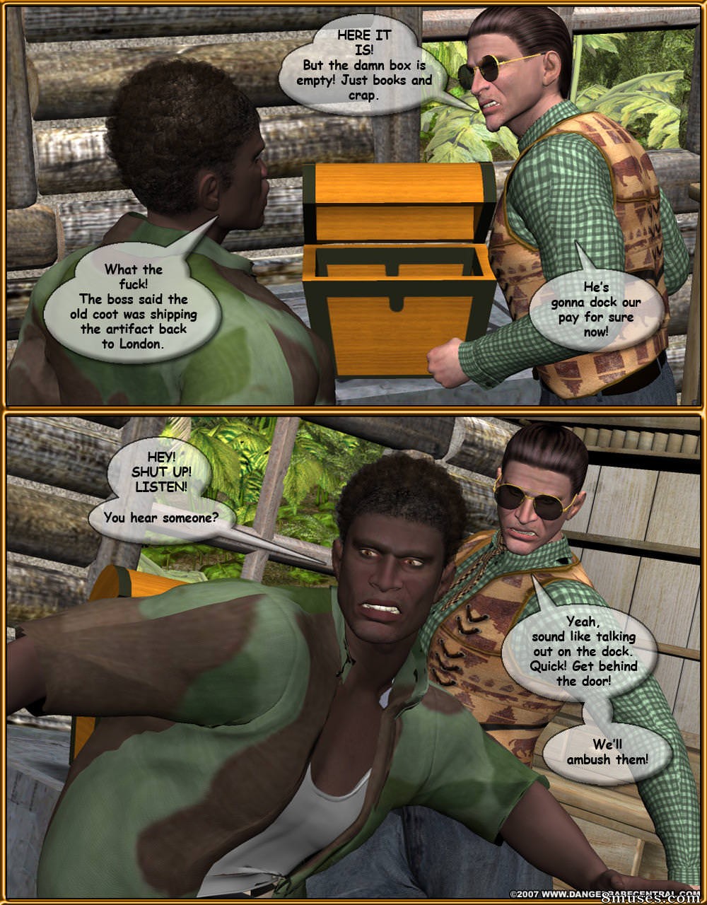 3D - Jungle Tales - Perils of the Lost Treasure - Page 3