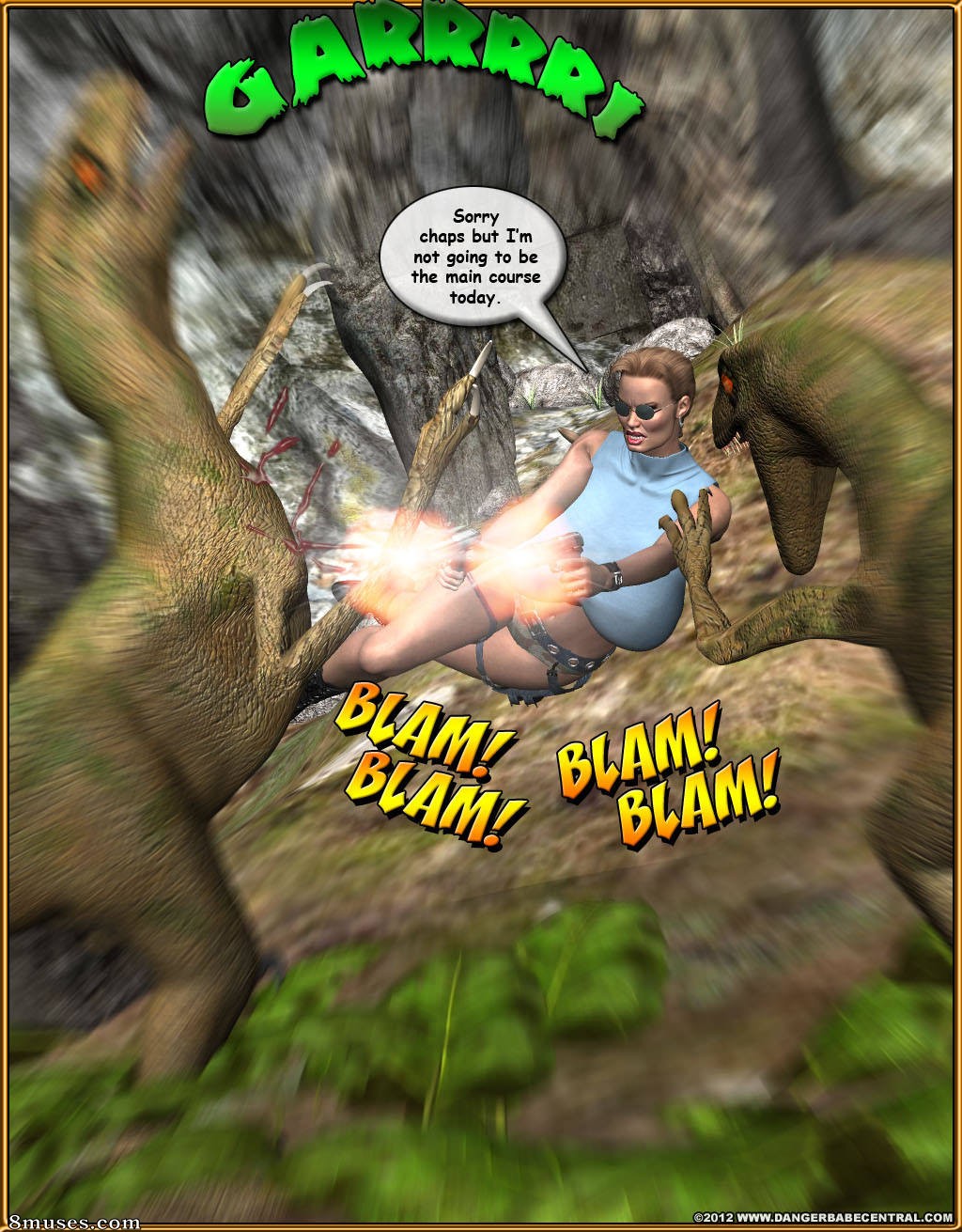 3D - Jungle Tales - Perils of the Lost Treasure - Page 166