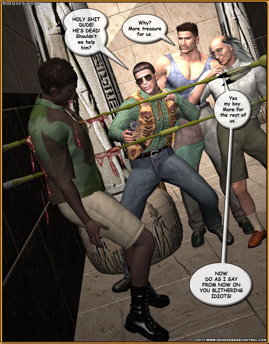 3D - Jungle Tales - Perils of the Lost Treasure - Page 185