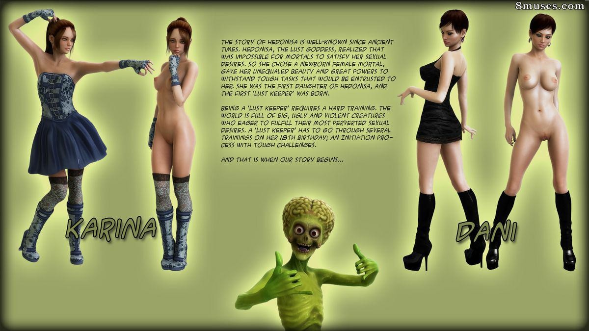 Damn3D Comics - A Giant Gift for her Birthday - Page 2