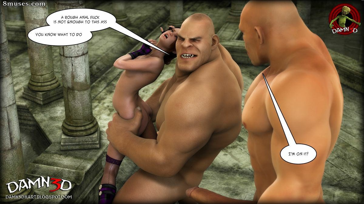 Damn3D Comics - A Giant Gift for her Birthday - Page 18