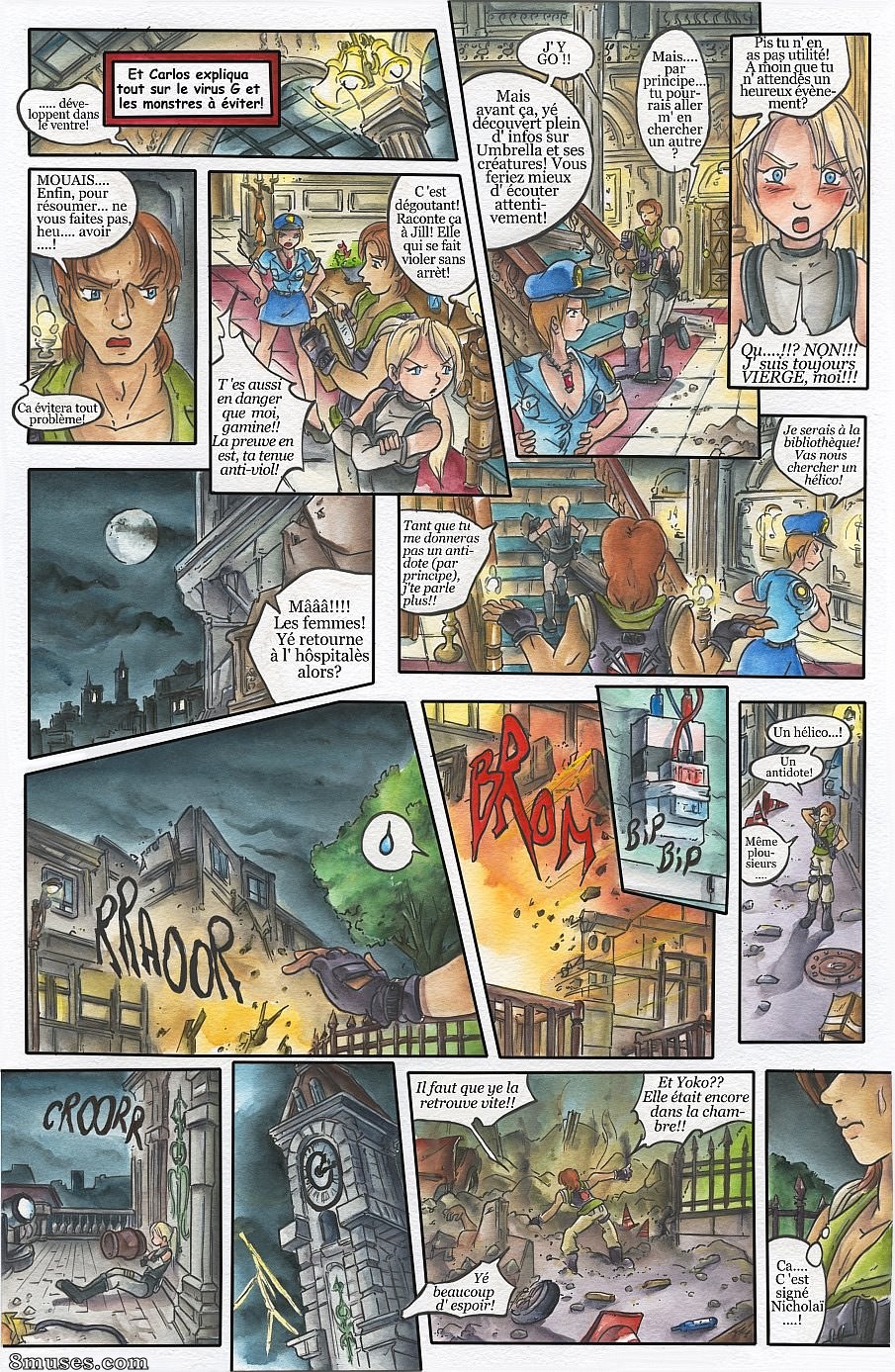 Page 40 | Passage-Comics/Bad-Escape-French | 8muses - Sex Comics