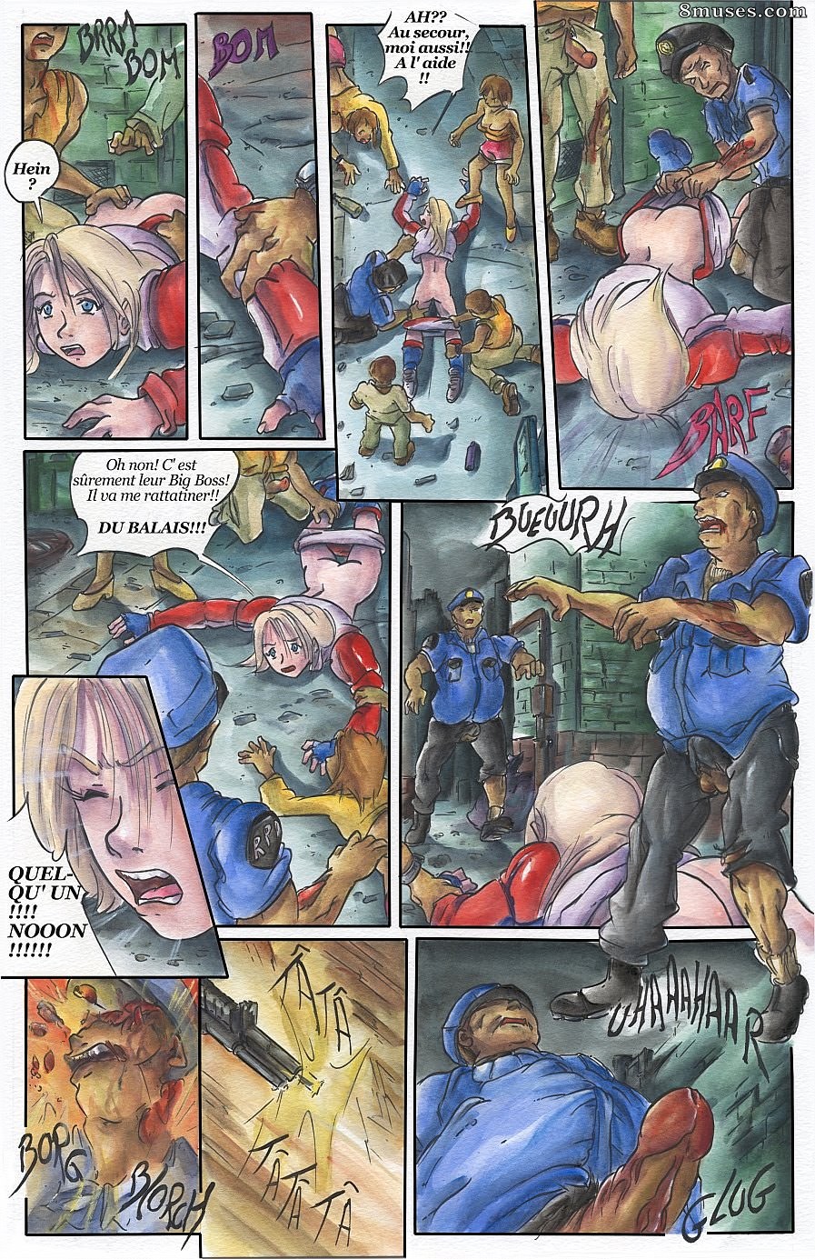 Passage Comics - Fuga ruim - Francês - Página 10