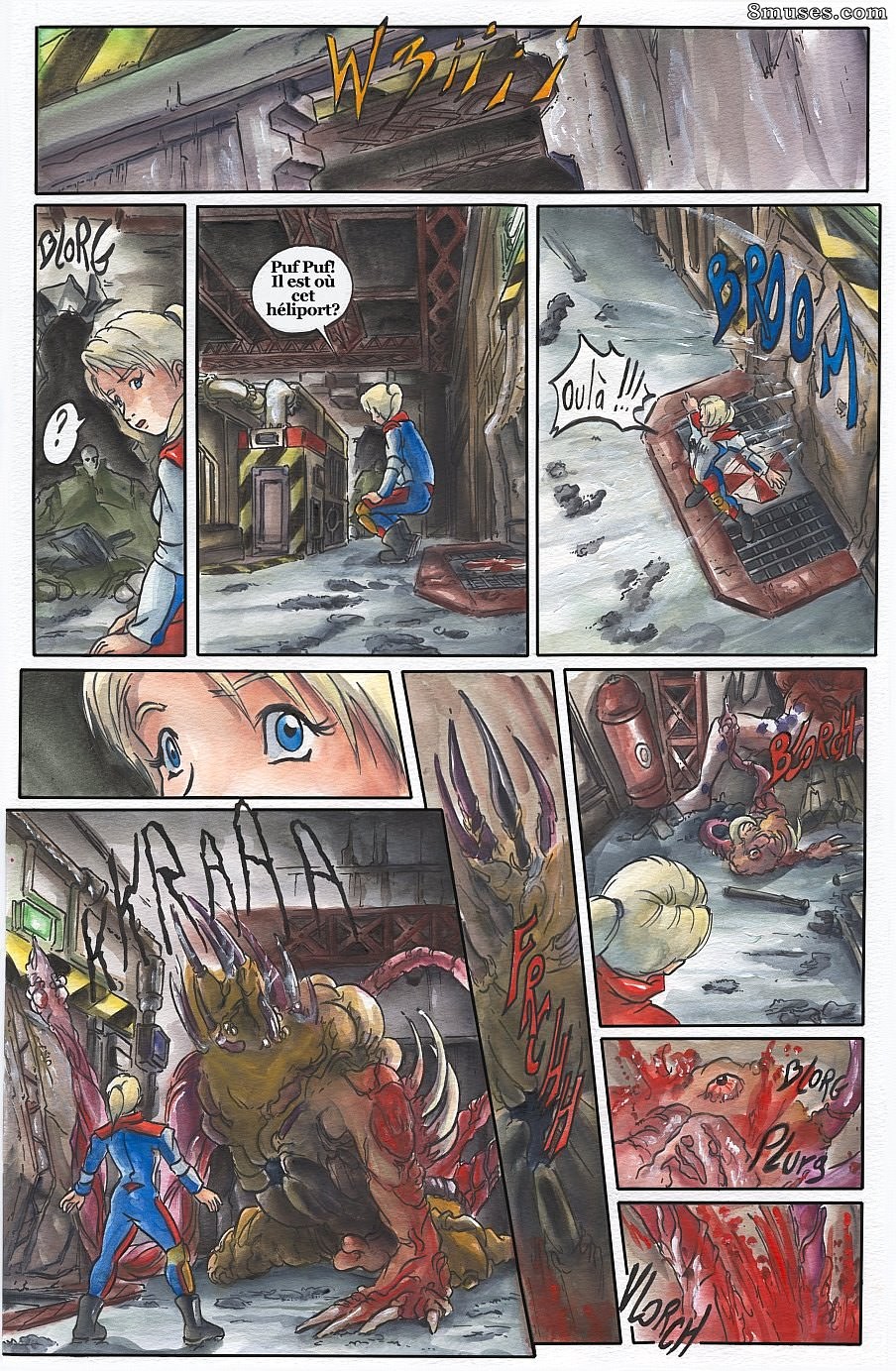Passage Comics - Fuga ruim - Francês - Página 73