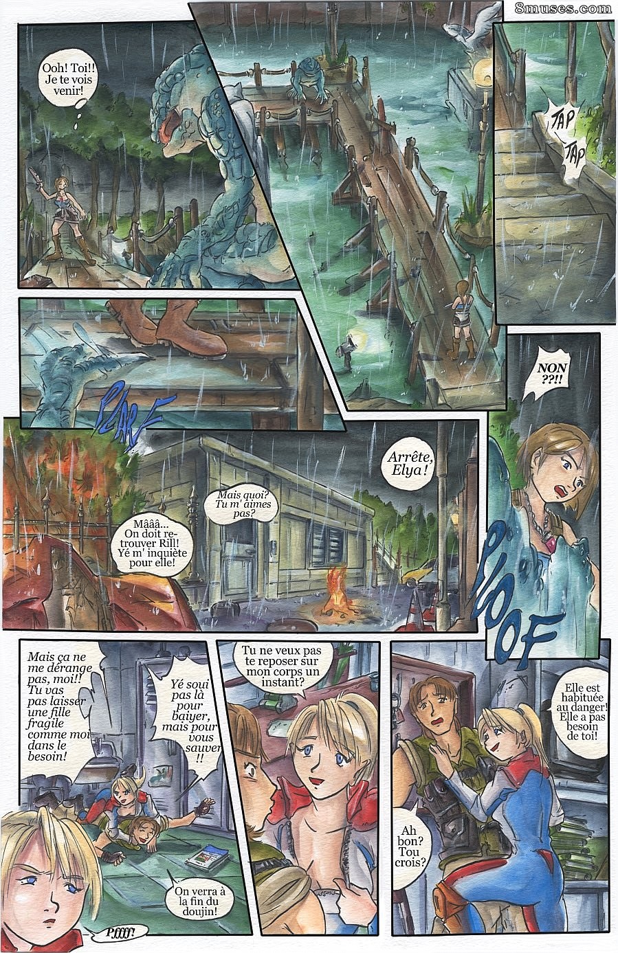 Passage Comics - Fuga ruim - Francês - Página 56